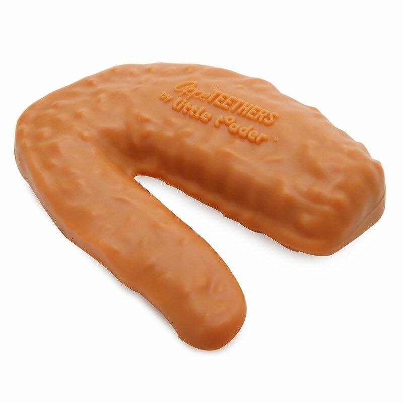 ยางกัดรูปทรงสุดฮา Little Toader Appe Teethers Teething Toys (Chompin' Chicken Wing)