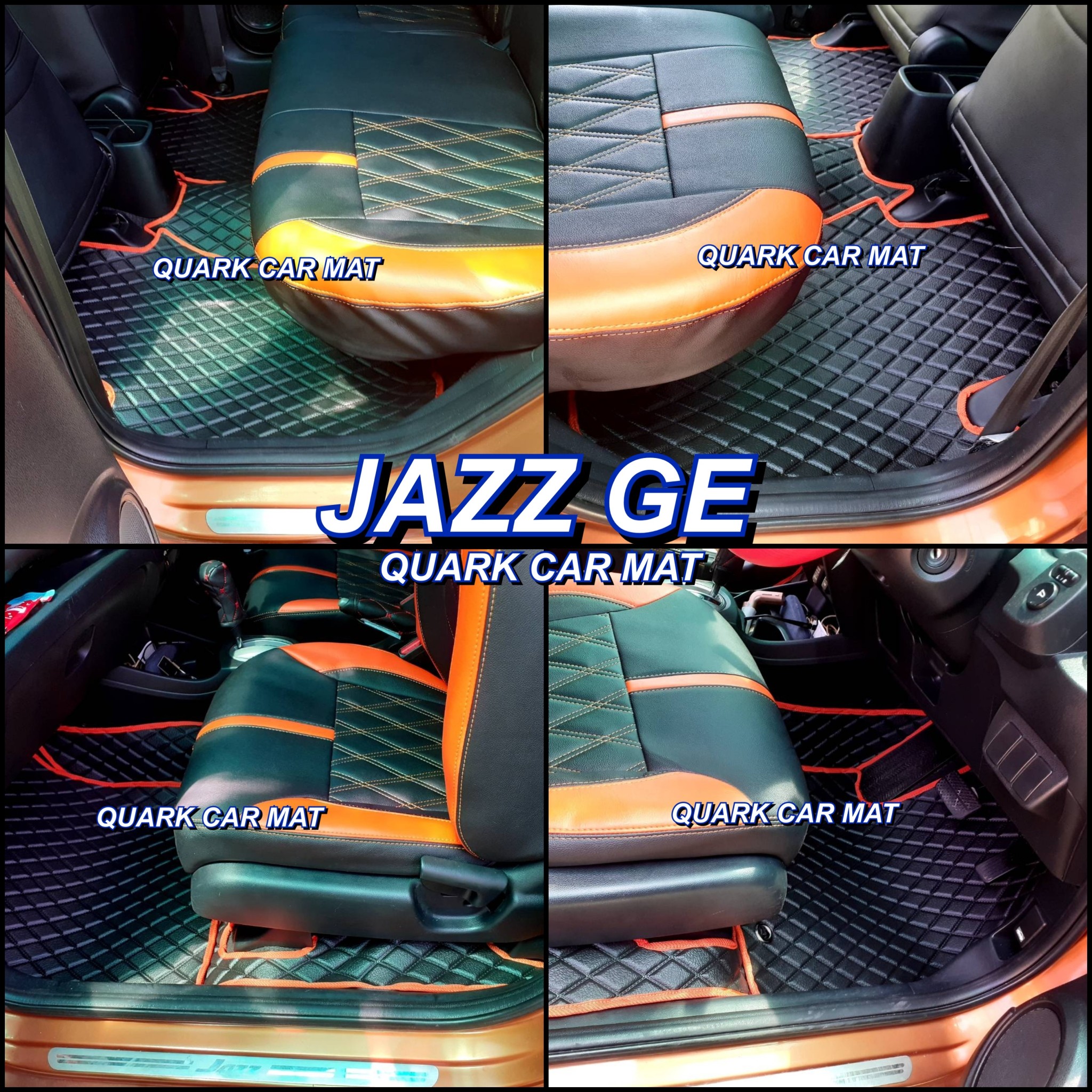 พรมลายVIP JAZZ GE 2008-2012 เต็มคัน