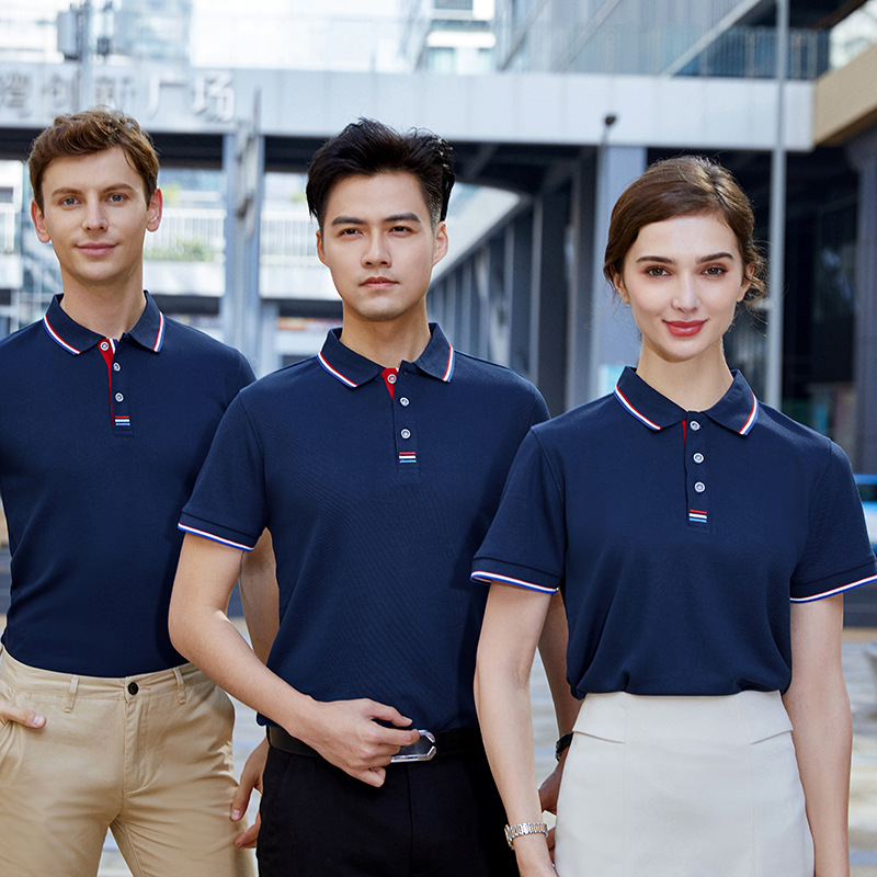 เสื้อฟอร์มพนักงาน เสื้อยืดปกโปโล เสื้อโปโลแขนสั้น P6510002 สีภาพ S-4XL