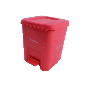 P04349 ถังขยะ ขาเหยียบ จุ 9 ลิตร (25*25*31 cm) ราคาส่งต่อ 12 ใบ (เฉลี่ย 200 บ/ใบ)