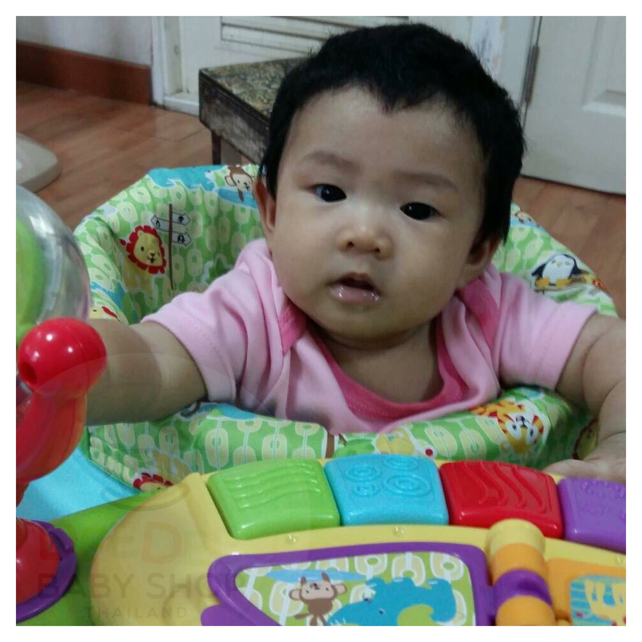 โต๊ะกิจกรรมเสริมพัฒนาการ Bright Starts Around We Go Zippity Zoo 3-in-1 (AWG)