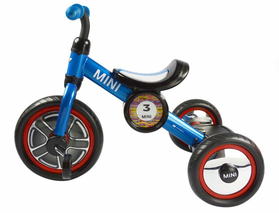 จักรยานสามล้อสำหรับเด็ก Mini Cooper 10" Tricycle Bike for Children
