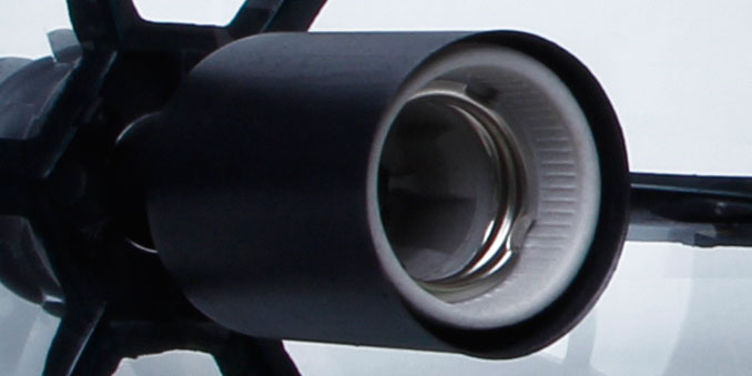 โคมไฟติดผนัง โคมไฟติดระเบียงภายนอก European modern สีดำ [W-86233]