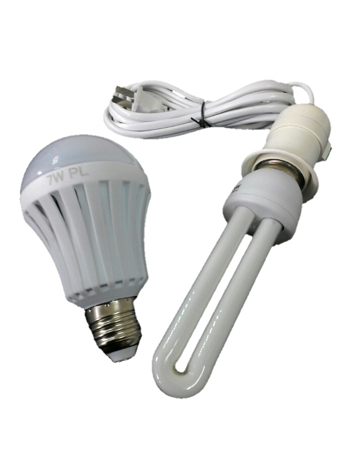 ขั้วใส่หลอดไฟแบบเกลียวพร้อมสายไฟ