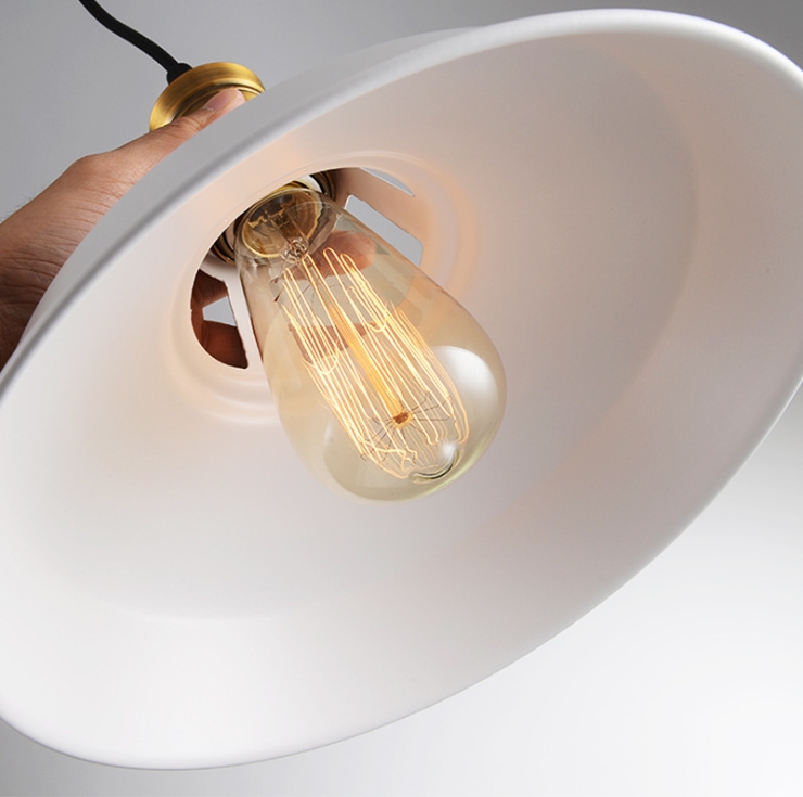 โคมไฟห้อยเพดาน Loft เจาะช่อง 30cm [SHB-01]