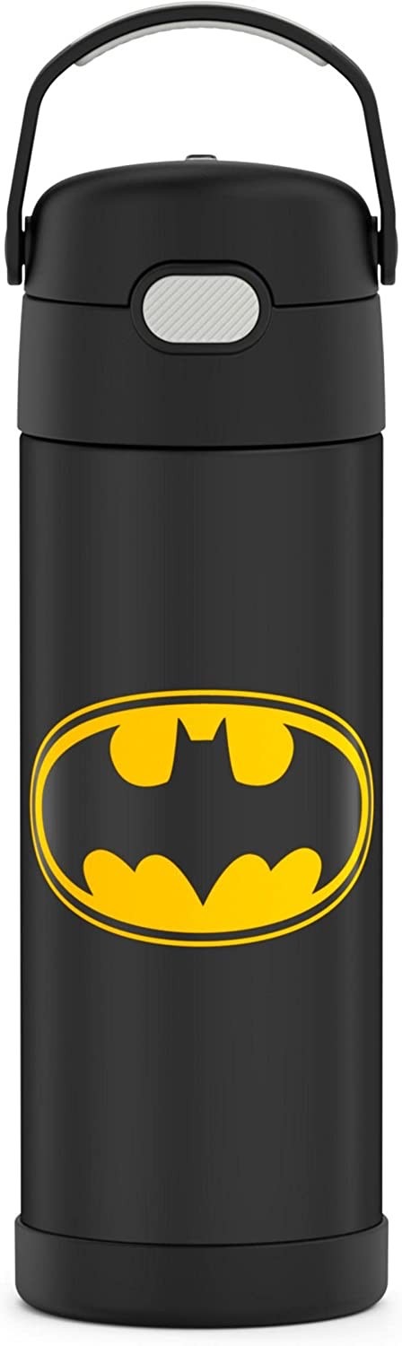 กระติกน้ำสเตนเลสรักษาอุณหภูมิ Thermos Batman FUNtainer Vacuum Insulated Stainless Steel Bottle 16OZ with Bali Handle