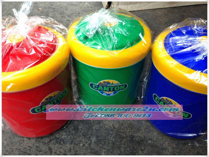 P02474 กระติกน้ำแข็ง 4 ลิตร (ขนาด 23*23*28 ซม) No.S-4 เกรดเอ อย่างดี ราคาส่งต่อ 12 ใบ:ใบละ 125 บาท