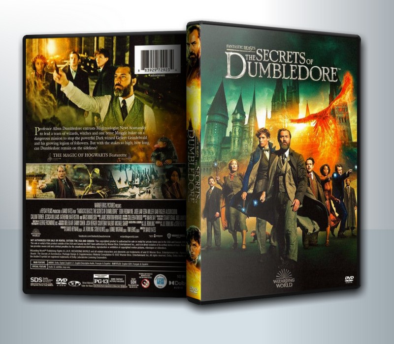 Fantastic Beasts: The Secrets of Dumbledore สัตว์มหัศจรรย์ ความลับของดัมเบิลดอร์ ( 1 DVD )