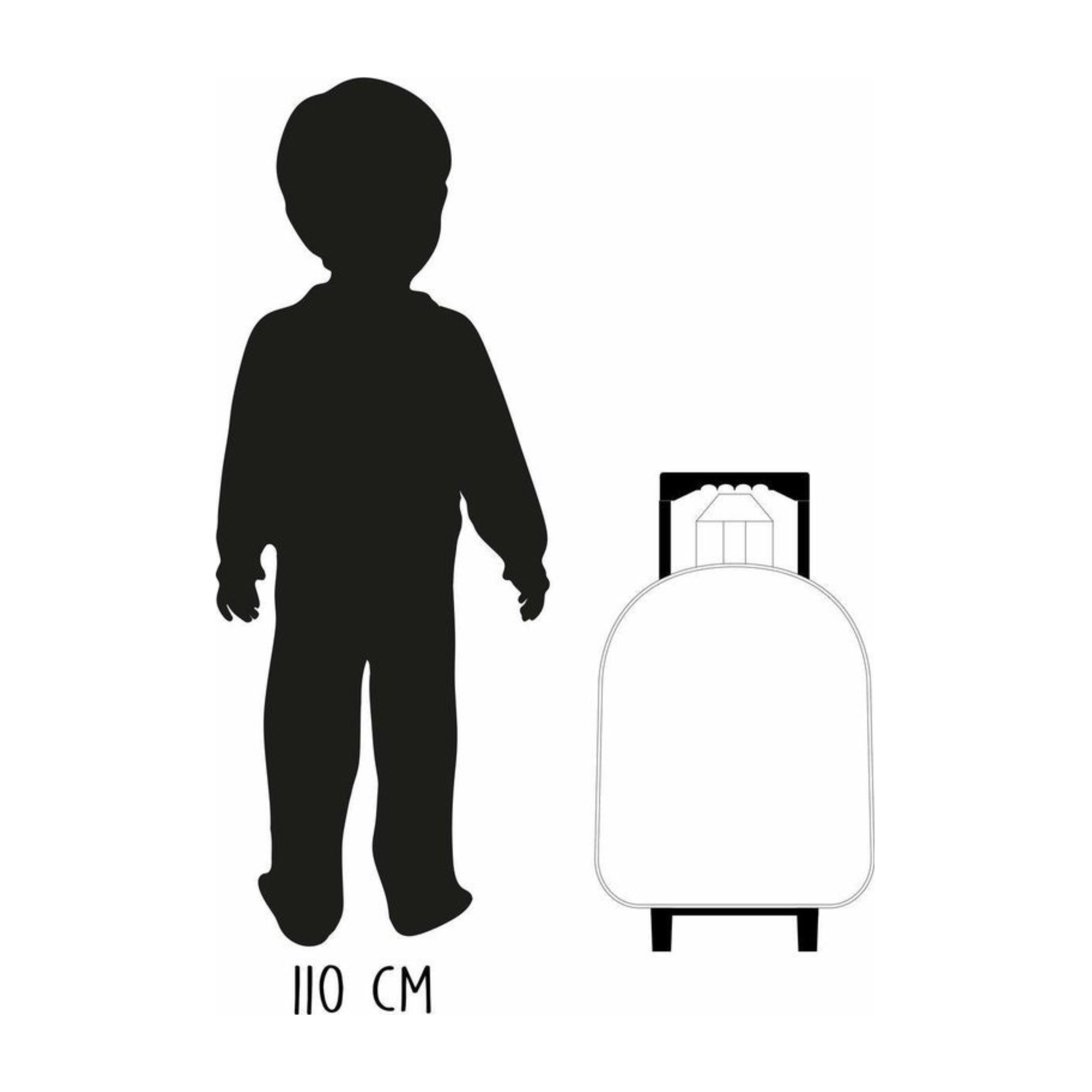 กระเป๋าล้อลากสำหรับเด็กเล็ก Disney Pixar Cars Lightning McQueen Kids Pull Along Wheeled Trolley