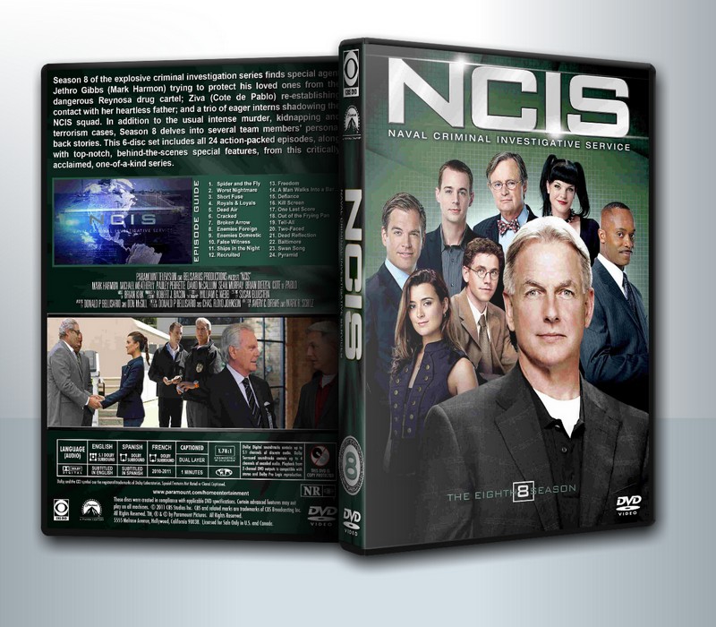NCIS: Naval Criminal Investigative Service Season 8 เอ็นซีไอเอส หน่วยสืบสวนแห่งนาวิกโยธิน ปี 8 ( 3 DVD )