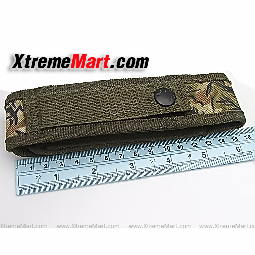 ซองไนล่อนสำหรับไฟฉาย UltraFire Flashlight Nylon Camouflaged Holster Pouch Holder Sheath