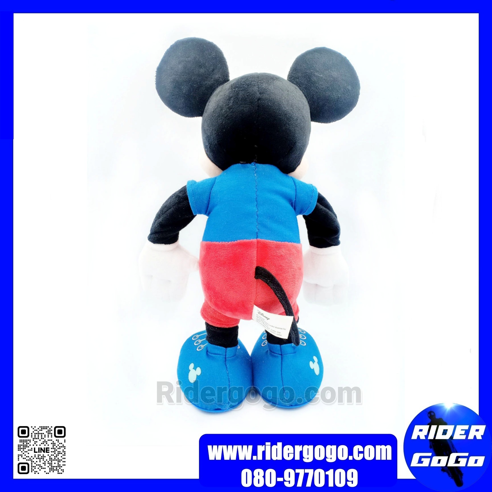 Disney Mickey Mouse มีเสียง มีไฟ ที่หู สภาพสวยใหม่ ของแท้