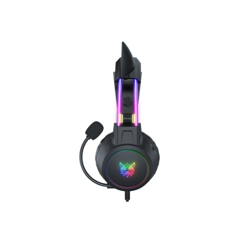 หูฟังเกมมิ่ง Onikuma Gaming Headset X15 Pro RGB 3.5 Cat Ear Pink / Black