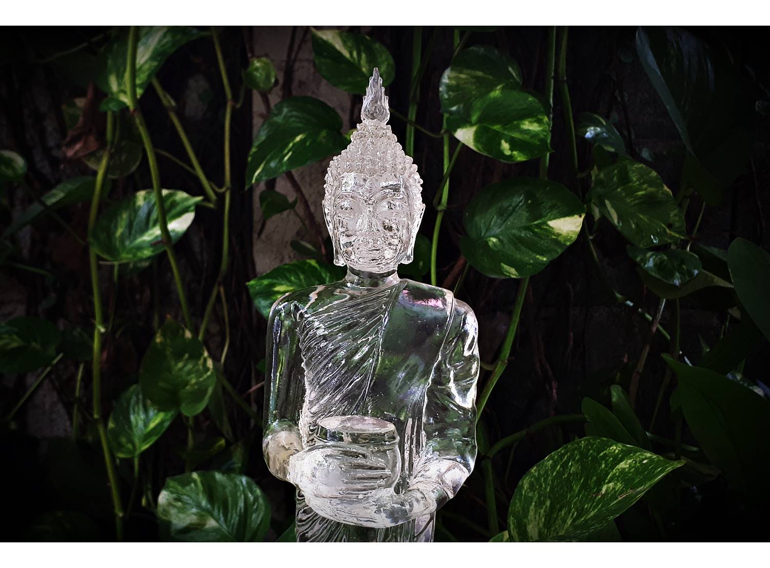 รูปหล่อ หลวงพ่อไหลมาเทมา(พระพุทธรูป สมเด็จองค์ปฐม ปาง อุ้มบาตร) เนื้อเรซิ่นใส - (เข้าพิธีปลุกเสกที่ วัดพันท้ายนรสิงห์) ปี2562 #รับประกันแท้