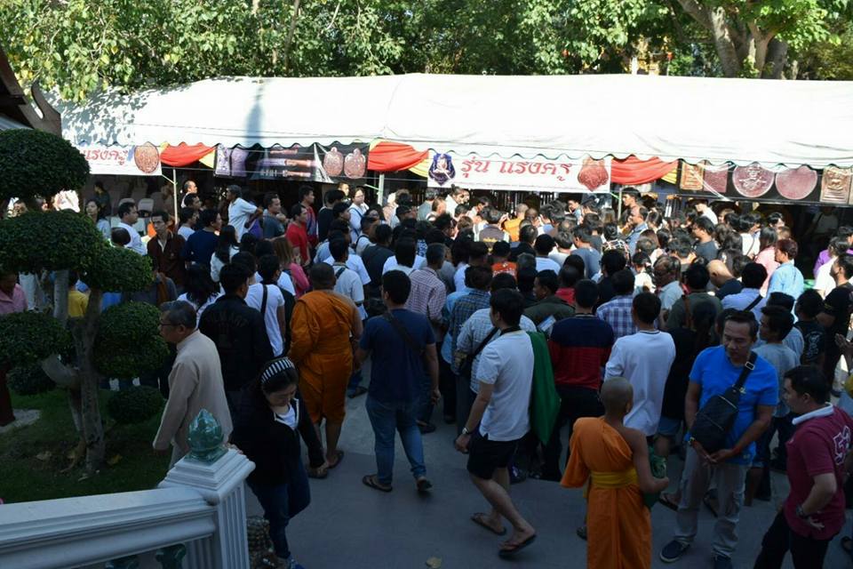 รูปหล่อ หลวงพ่อกวย วัดโฆษิตาราม(วัดบ้านแค) รุ่นแรงครู ปี2560 (จัดสร้าง112องค์) เนื้อนิลผสมเหล็กไหล ปิดทองคำแท้ #รับประกันแท้