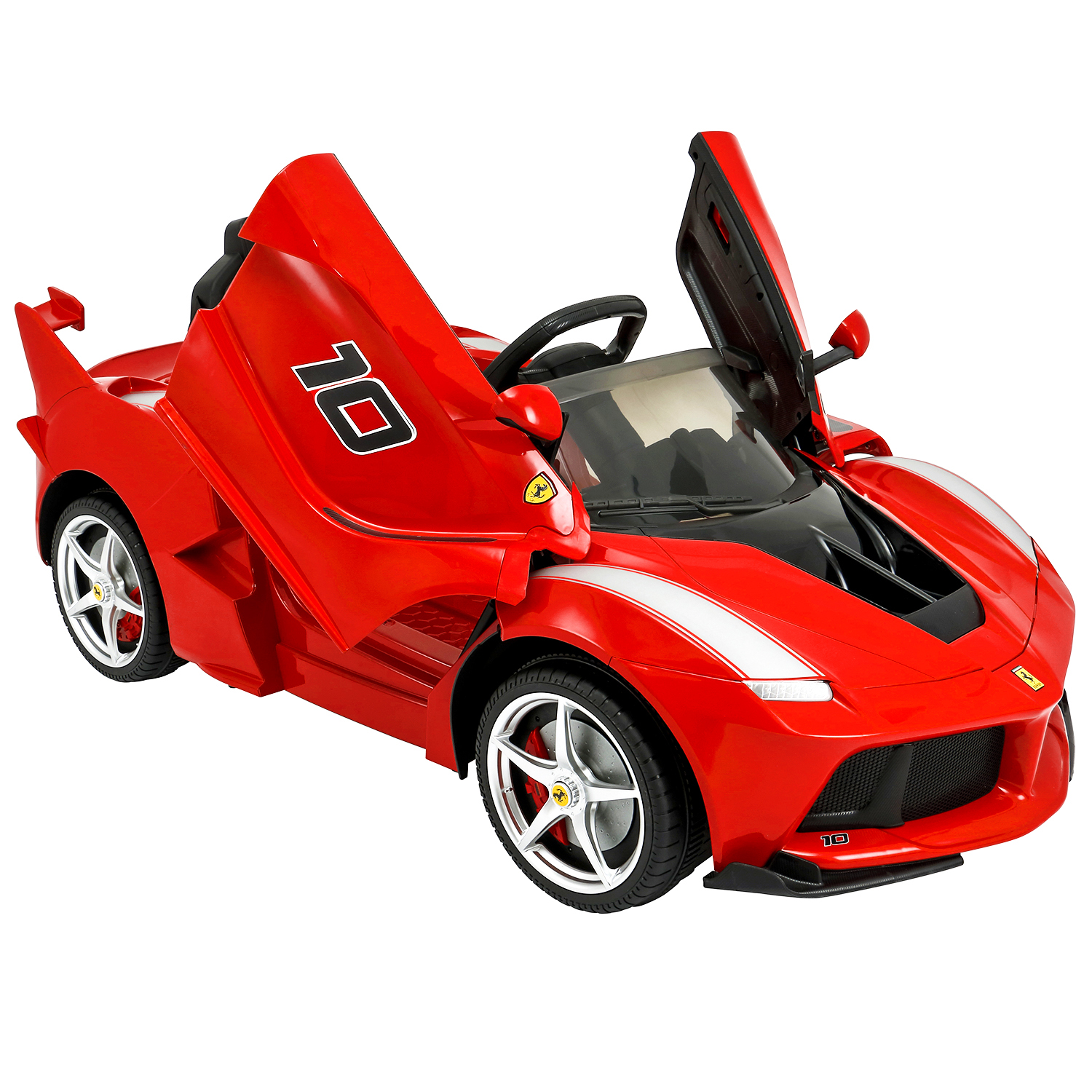 รถแบตเตอรี่พร้อมรีโมทบังคับวิทยุ RASTAR Ferrari Laferrari FXX K 12V Ride-On (Red)