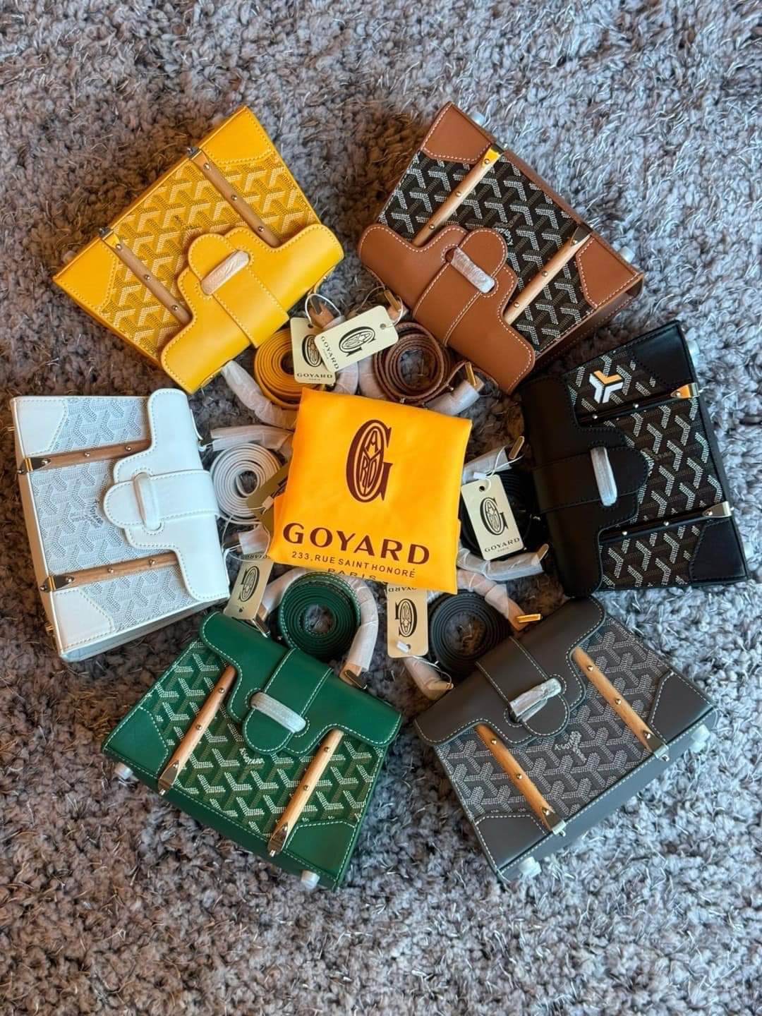 Goyard Saïgon Structuré Mini Bag (แอดไลน์ก่อนสั่งซื้อ)