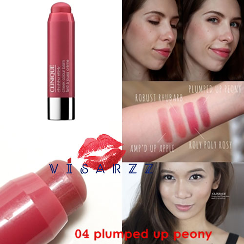 (Tester) Clinique Chubby Stick Cheek Colour Balm 2g # 04 Plumped Up Peony บรัชออนชนิดแท่งให้มีรูปแบบโค้งมน ง่ายต่อการใช้งานบริเวณพวงแก้ม