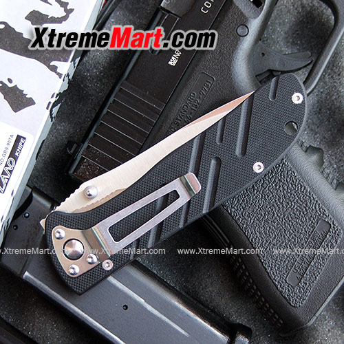 มีดพับ Land GB9-907A ใบกึ่งหยัก