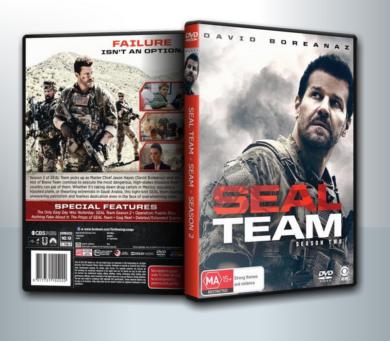 SEAL Team Season 2 ( 3 DVD )
