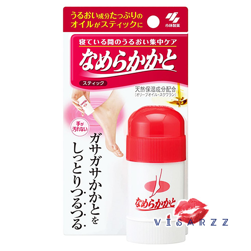 Kobayashi Moisturizing Heel Smoothing Stick 30g ครีมทาส้นเท้าแตก ช่วยให้เท้านุ่มขึ้น ช่วยเก็บความชุ่มชื้นให้ผิว