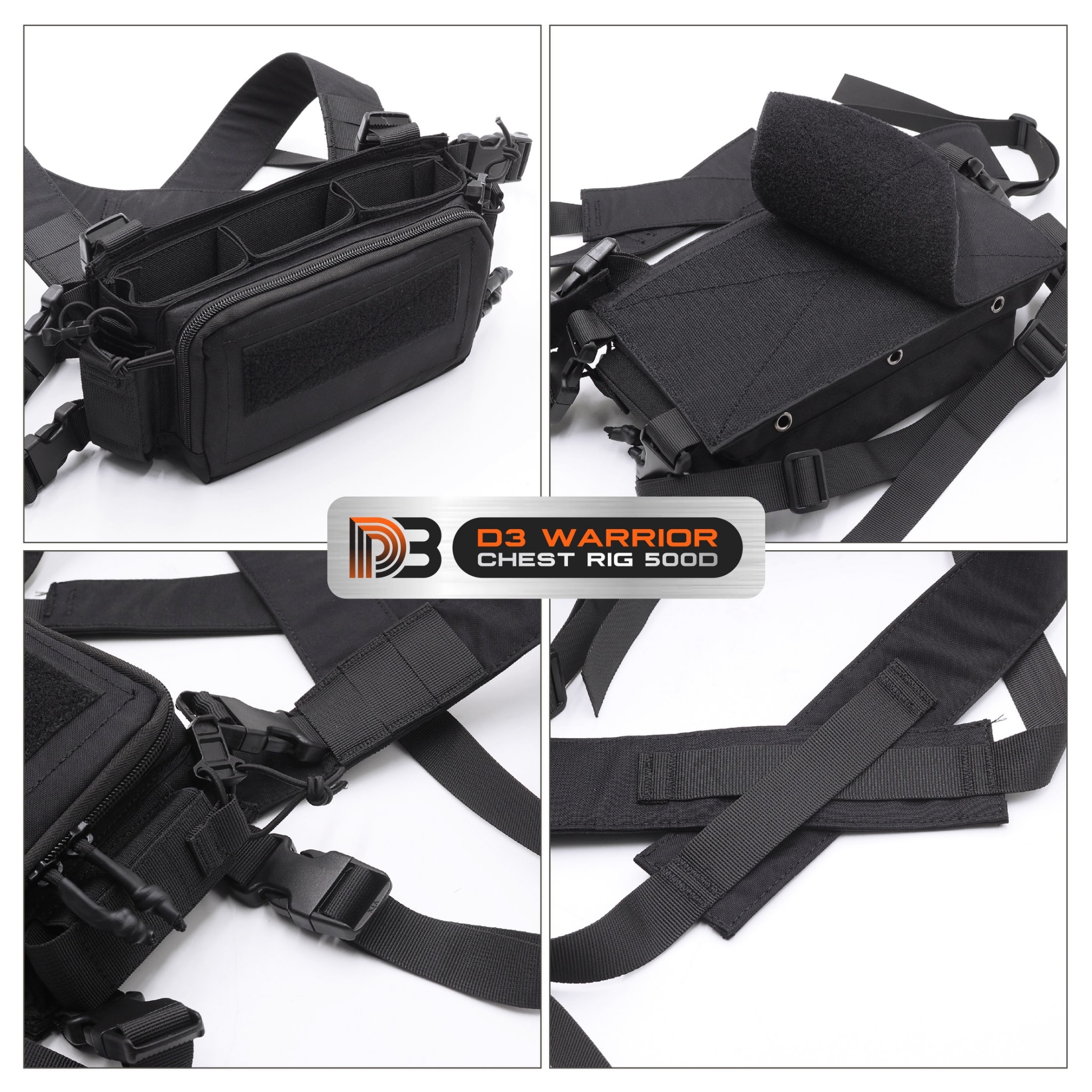 🇹🇭⫸ D3 Warrior Chest Rig 500D
