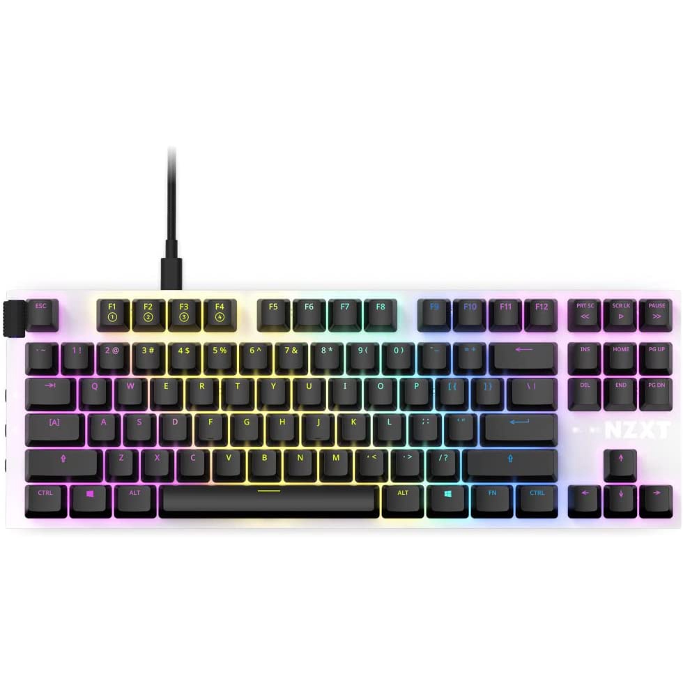 (US) NZXT Function Tenkeyless PC Gaming Mechanical Keyboard Warranty: 2 Years