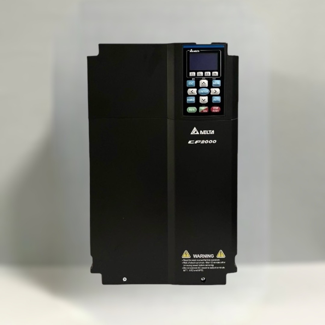 Delta Inverter CP2000 Model:VFD110CP43B-21 15HP 11KW Input 3-Phase , 380V Output 3-Phase , 380V