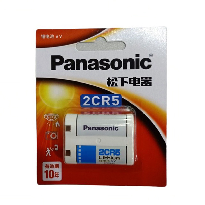 แบตเตอรี่ Panasonic 2CR5 ชนิดไม่ชาร์จ (ก้อนละ)
