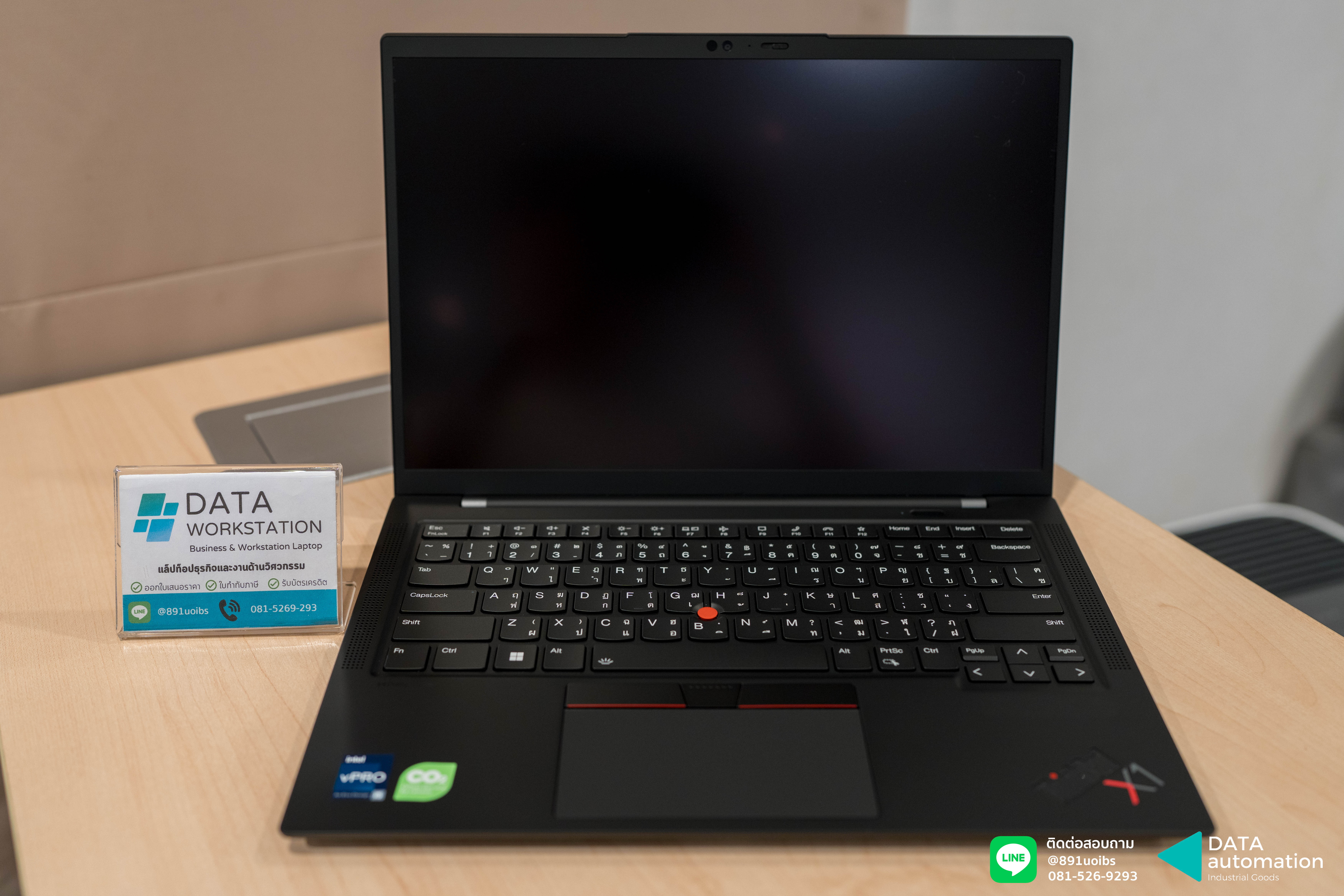Business Lenovo ThinkPad X1 Carbon Gen 11th CPU i5-1345U/Ram32/SSD1TB/14" FHD+ Touch *เครื่องมือสอง(ทักแชทก่อนสั่งซื้อ)