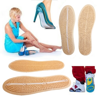 แผ่นรองรองเท้าเพื่อสุขภาพแบบปุ่มนวดเท้าHEALTHY INSOLES