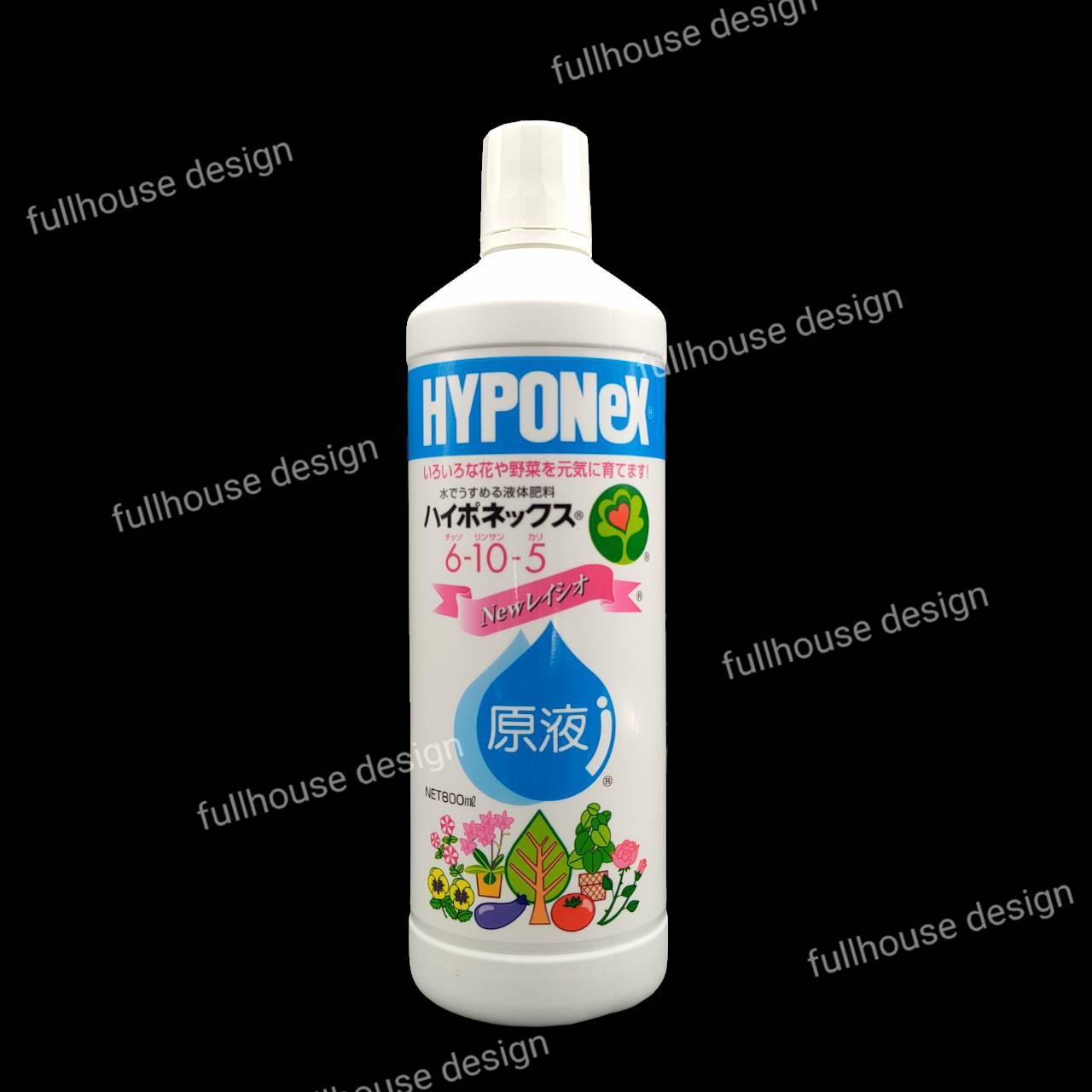 ปุ๋ยน้ำ (Liquid Fertilizer) 800 ML.ไฮโพเนกซ์ แอมเพิล (HYPONEX) ล็อตใหม่ นำเข้าจากญี่ปุ่น ไม่เจือปนสารละลาย เน้นบำรุงต้น กระตุ้น
