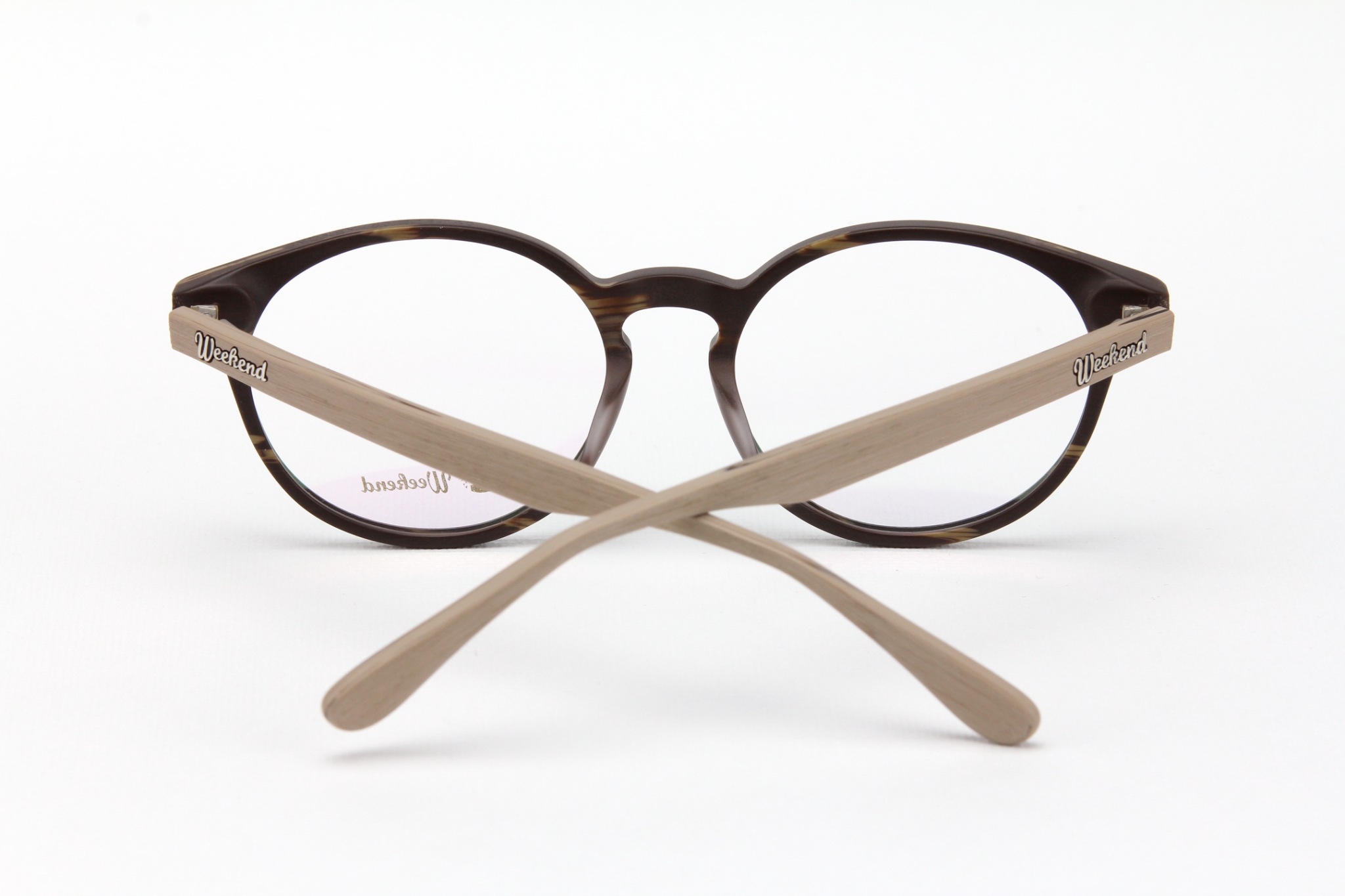 กรอบแว่นสายตาพร้อมคลิปกันแดด Weekend Sydney Silver