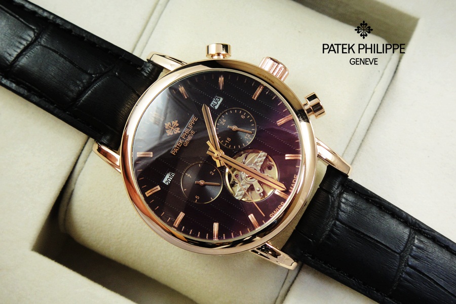 นาฬิกา Patek Philippe ระบบ Automatic เกรด Mirror ในสไตล์ที่ใช้ ในแบบที่ชอบ