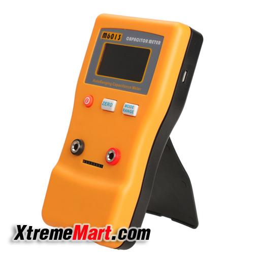เครื่องวัดความจุ มิเตอร์วัดตัวเก็บประจุ M6013 Digital LCD Capacitor Capacitance Meters Tester