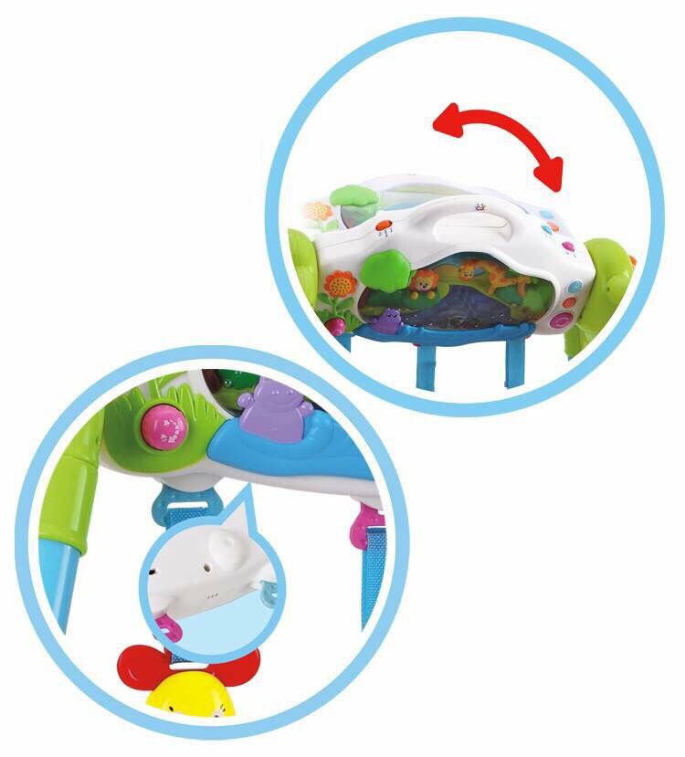 ชุดโมบายกิจกรรมเสริมพัฒนาการ Huile Toys 3-in-1 Smart Soothing Activity Gym