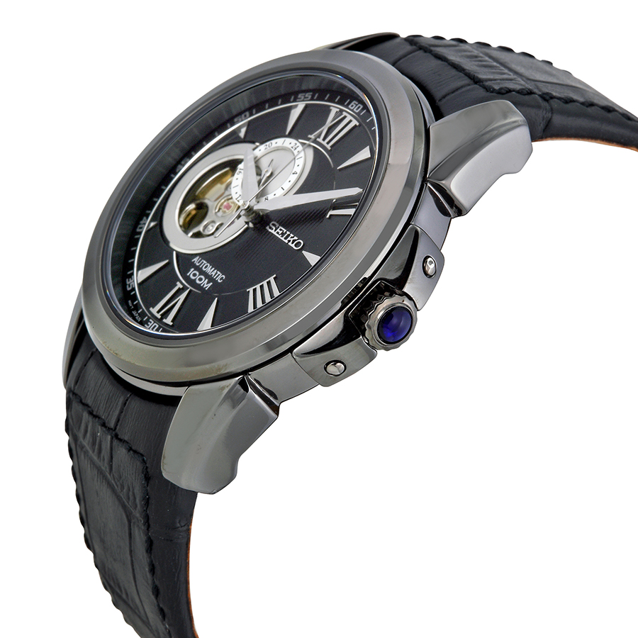 Seiko Men's SSA243 Analog Display Japanese Automatic Black Watch