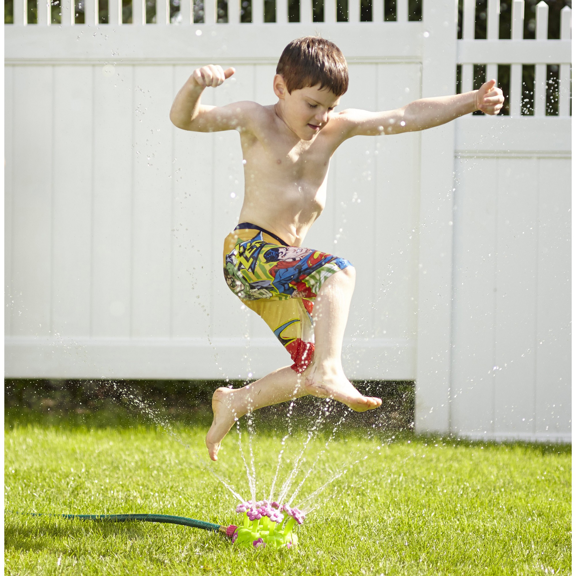 เครื่องฉีดน้ำสนามหญ้าแสนสนุก Melissa & Doug Sunny Patch Kid's Sprinkler - Pretty Petals