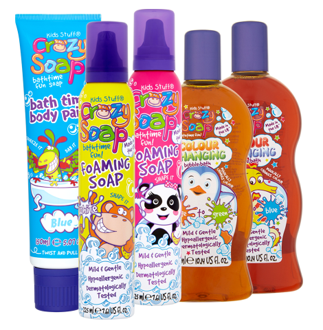 สบู่โฟมปั้นได้สำหรับเด็ก Kids Stuff Crazy Foaming Soap