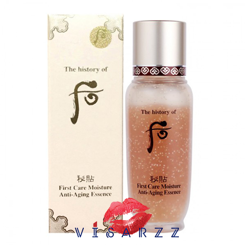 (Tester 8mL) The History Of Whoo Bichup First Care Moisture Anti Aging Essence 8mL เอสเซนส์บำรุงผิวหน้า ช่วยกระตุ้นระบบไหลเวียนเลือด เพื่อให้ผิวสุขภาพดี และคืนความชุ่มชื้นในผิว