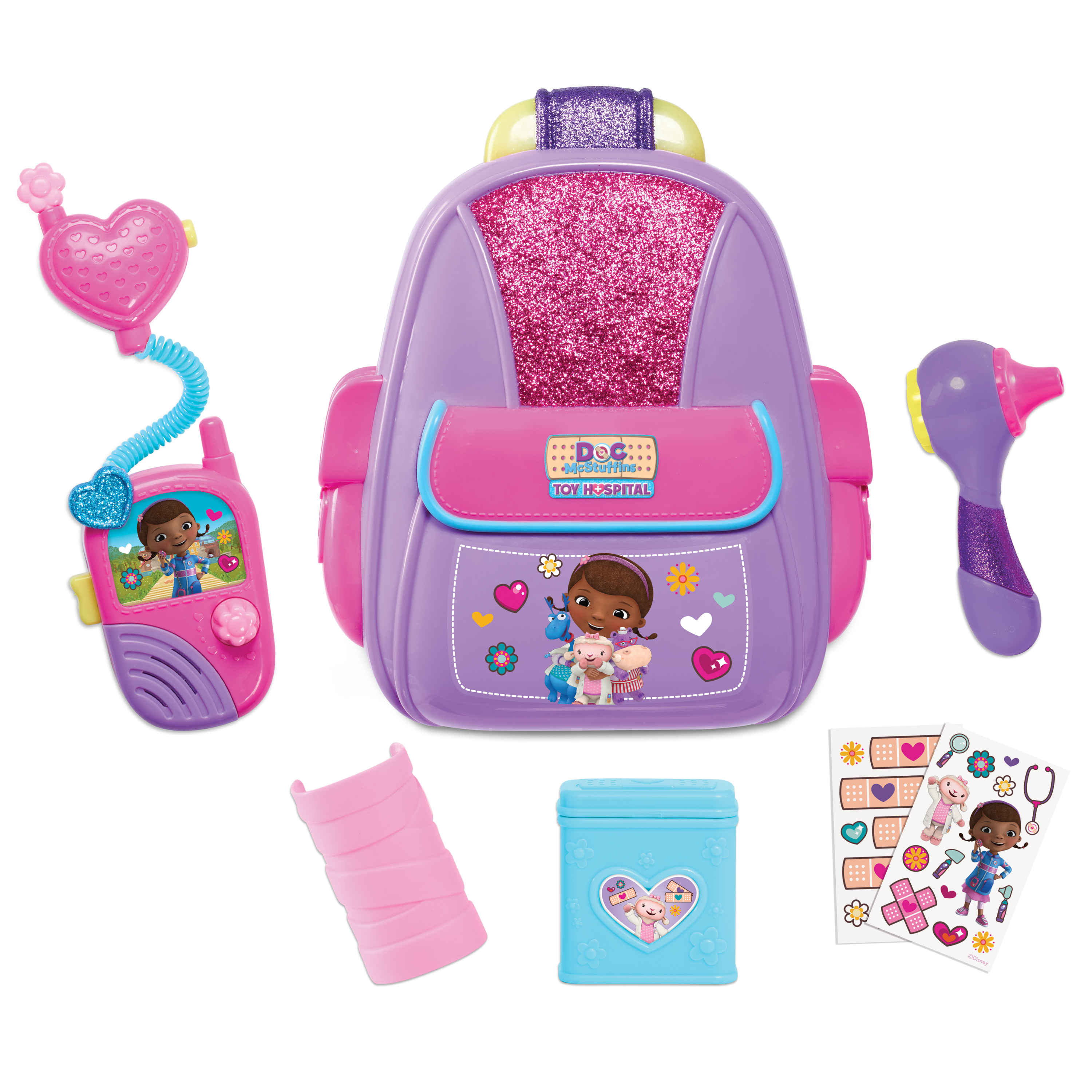 ชุดกระเป๋าหน่วยแพทย์ฉุกเฉิน Just Play Disney Junior Doc McStuffins First Responders Backpack Set