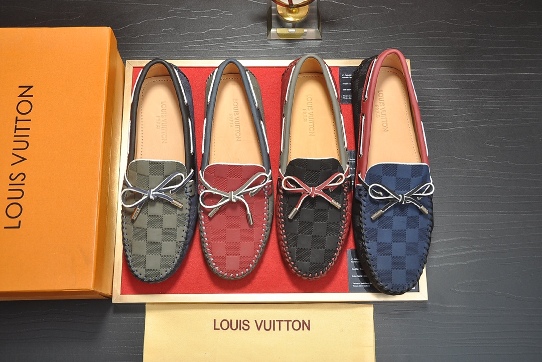 รองเท้า l loafer leather shoe 38-44