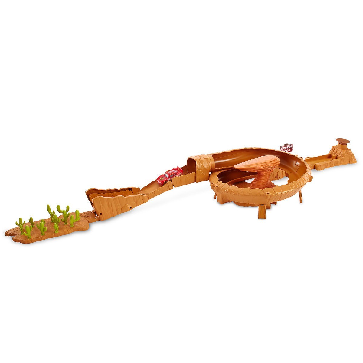 ชุดสนามแข่งรถจำลอง Mattel Disney Cars 3 Willy's Butte Transforming Track Set