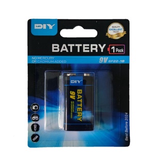 ถ่านอัลคาไลน์แบบเหลี่ยม9V Alkaline batterry9V