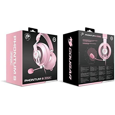 Cougar Phontum S Pink Universal Gaming Headset รับประกันศูนย์ไทย2ปี #หูฟังเกมมิ่ง