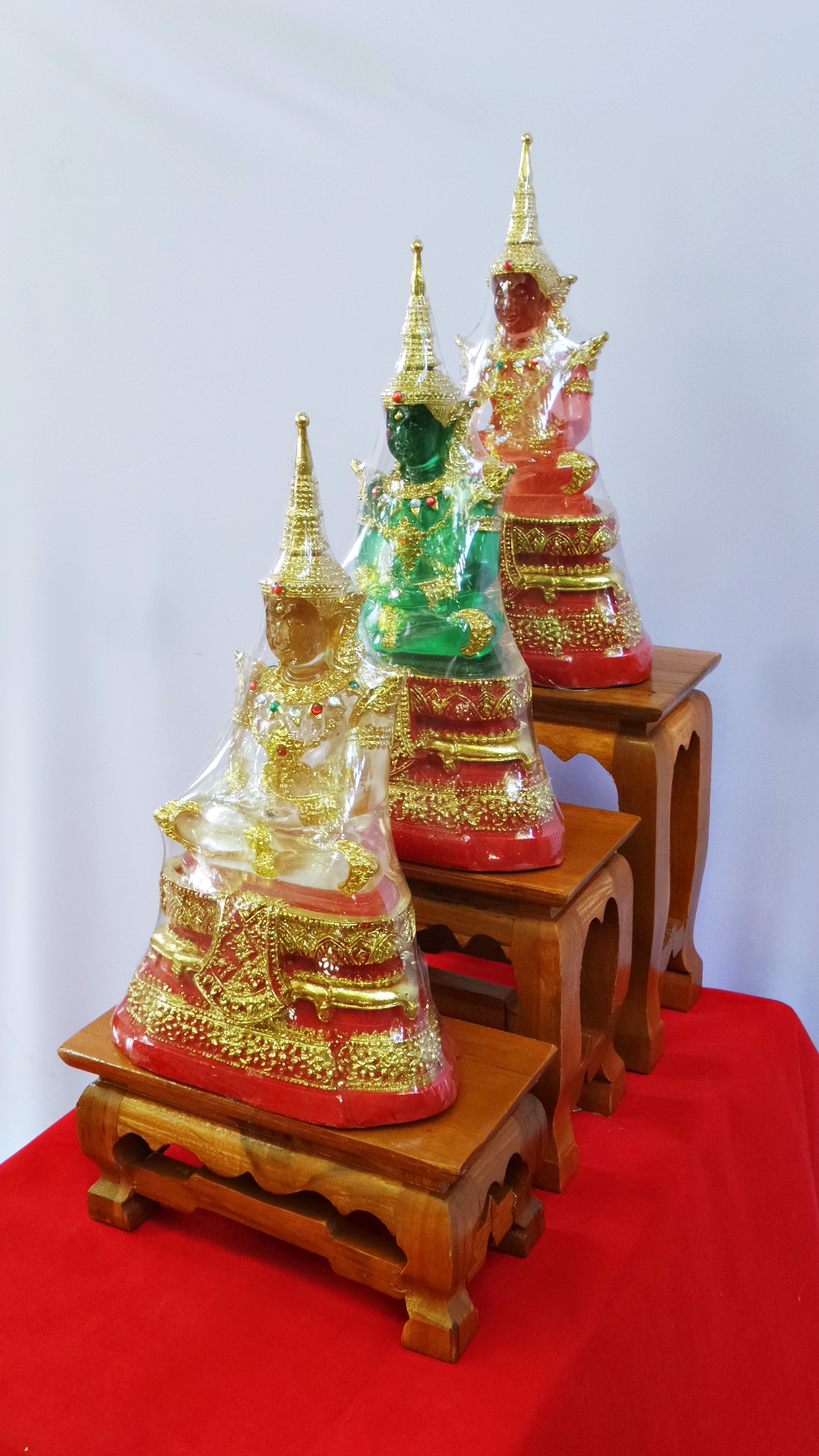 โต๊ะหมู่บูชา แบบแยกชิ้น โต๊ะสำหรับวางพระพุทธรูป วางวัตถุมงคล หรือ วางโชว์สินค้า