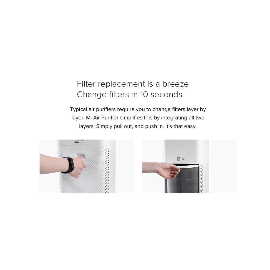 ส่งด่วน ของแท้ Xiaomi Mi Air Purifier Filter ไส้กรองเครื่องฟอกอากาศ สำหรับ 2, 2H, 2S, 3, 3H, Pro