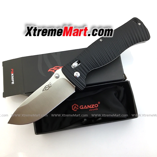 มีดพับ GANZO F720-BK FIREBIRD Stainless Steel Folding Knife