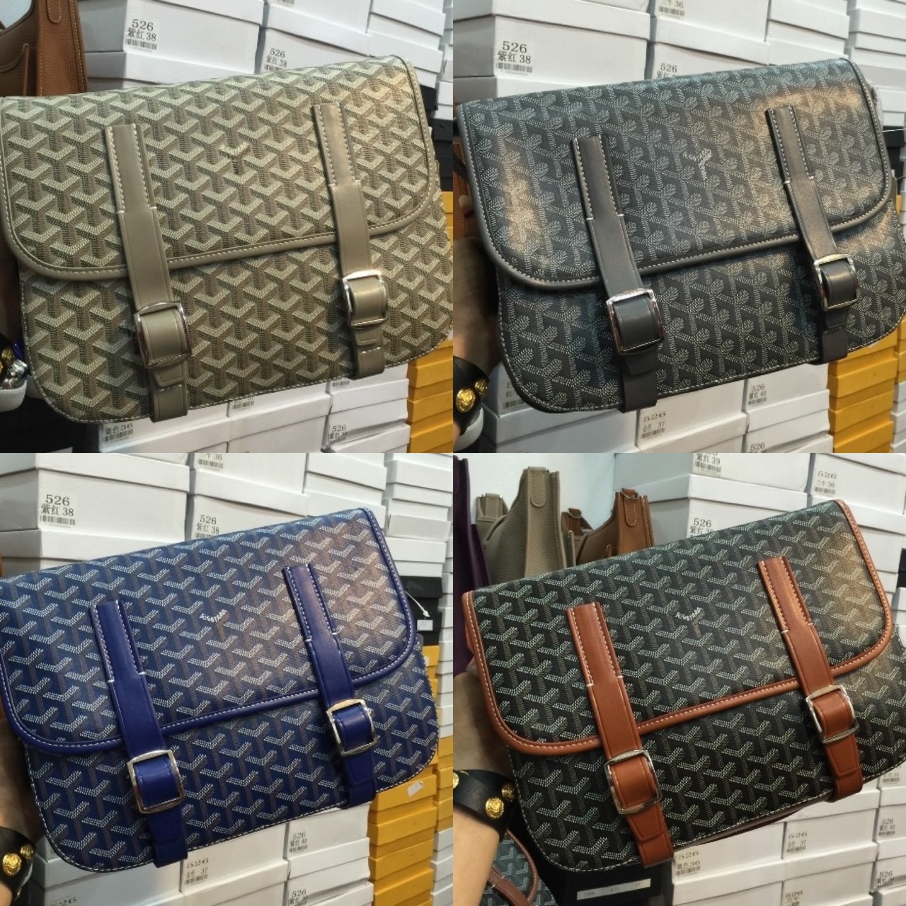 กระเป๋า goya belvedere gm messenger bag