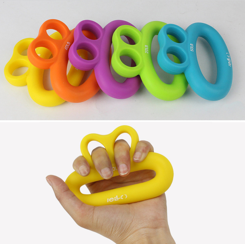 พร้อมส่ง**Silicone Ring Hand Exerciser ซิลิโคน บริหารมือ ทรงแหวน PSC1068